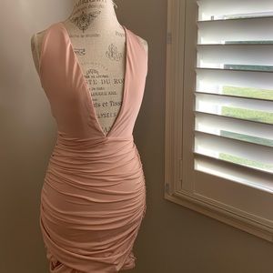 Tobi pink bodycon dress